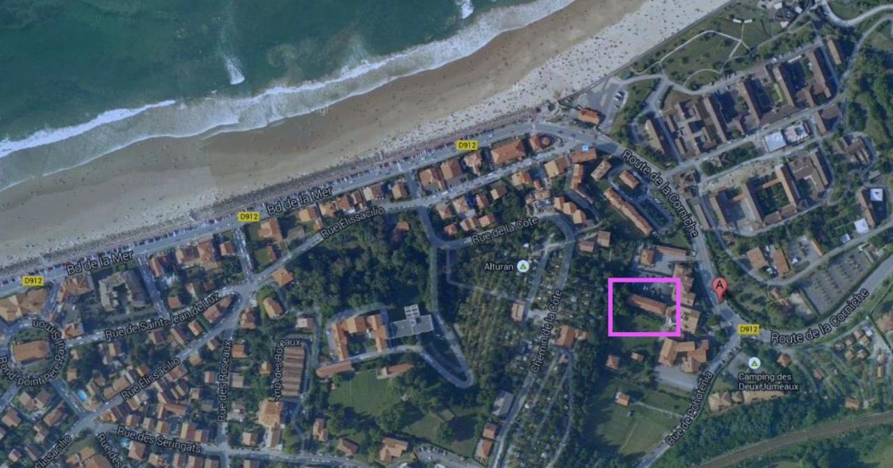Appartement Lumineux, Avec Balcon, A 200M De La Plage Hendaye Eksteriør billede